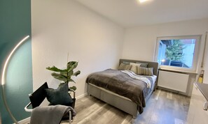 3 soverom, strykejern/-brett, reiseseng for barn og wi-fi