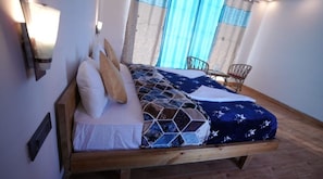 Habitació Deluxe | 1 dormitori, llençols de cotó egipci i roba de llit d'alta qualitat