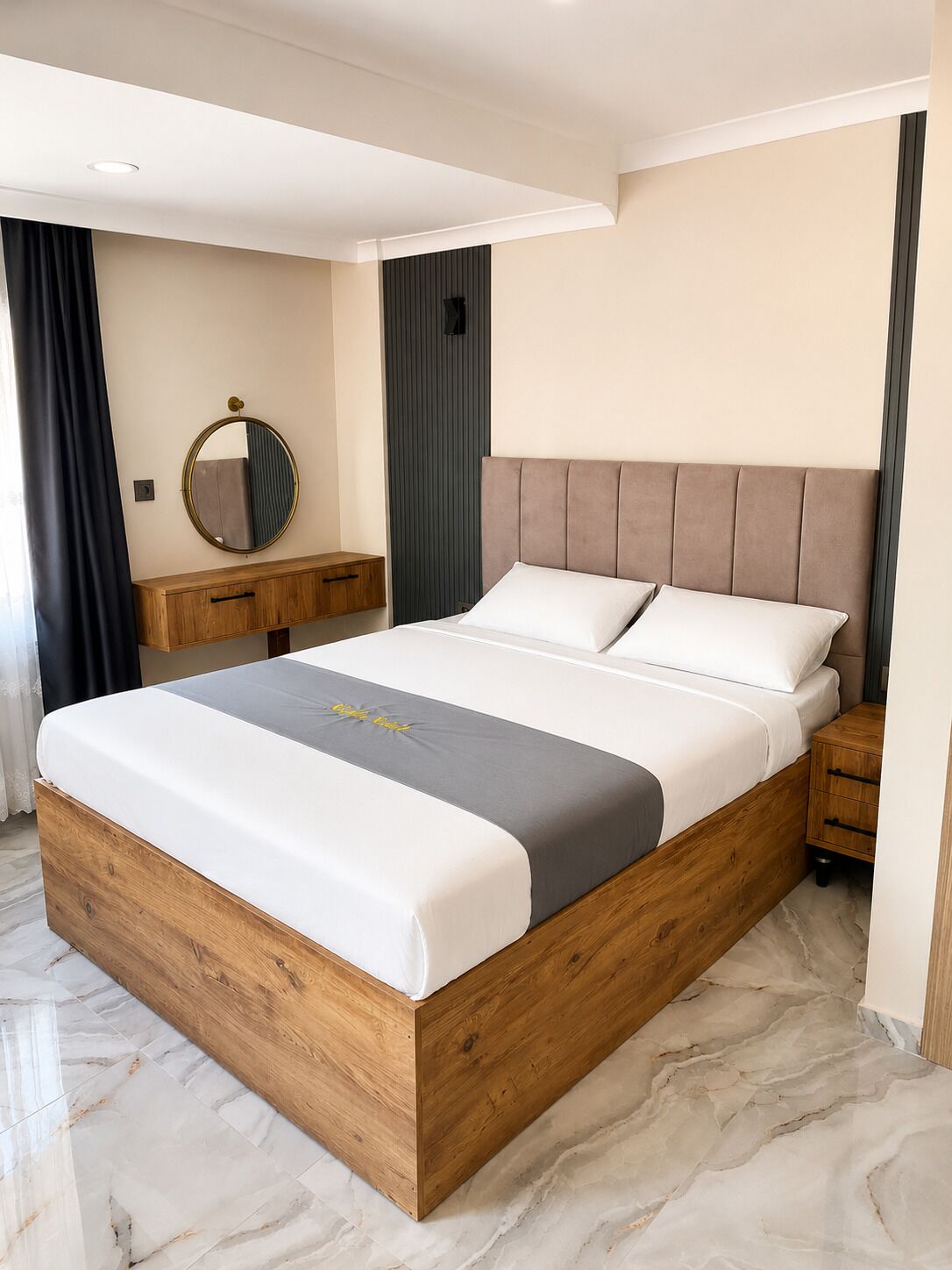 Appartement Élite, 1 chambre, vue partielle sur le lac | Literie de qualité, bureau, accès au Wi-Fi (inclus)