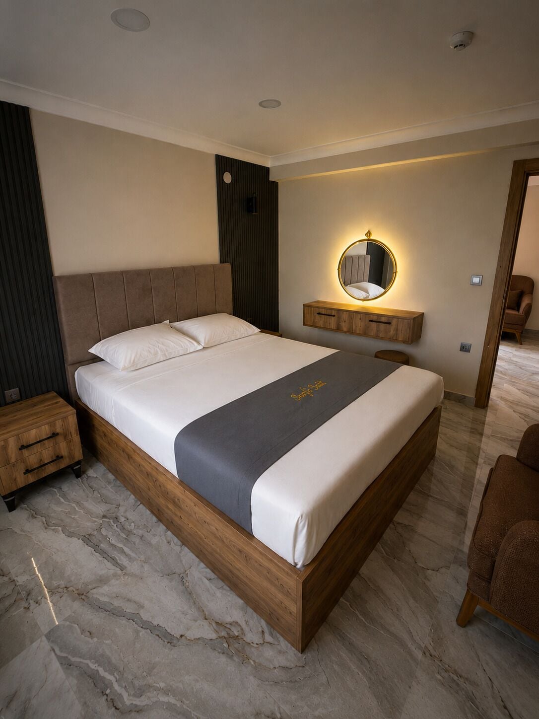 Comfort-Apartment, 1 Schlafzimmer | Hochwertige Bettwaren, Schreibtisch, kostenloses WLAN