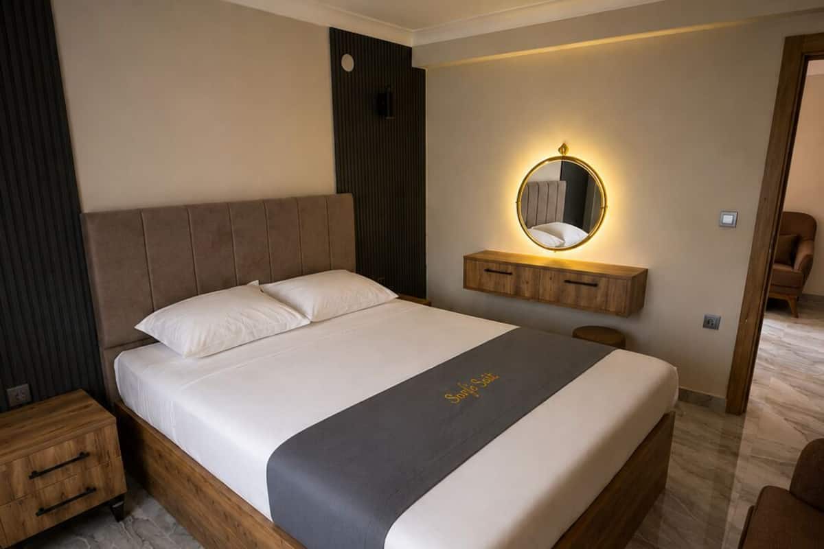 Comfort-Apartment, 1 Schlafzimmer | Hochwertige Bettwaren, Schreibtisch, kostenloses WLAN