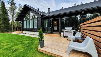 Familie huisje | Terras
