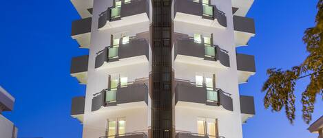 Façade de l’hébergement