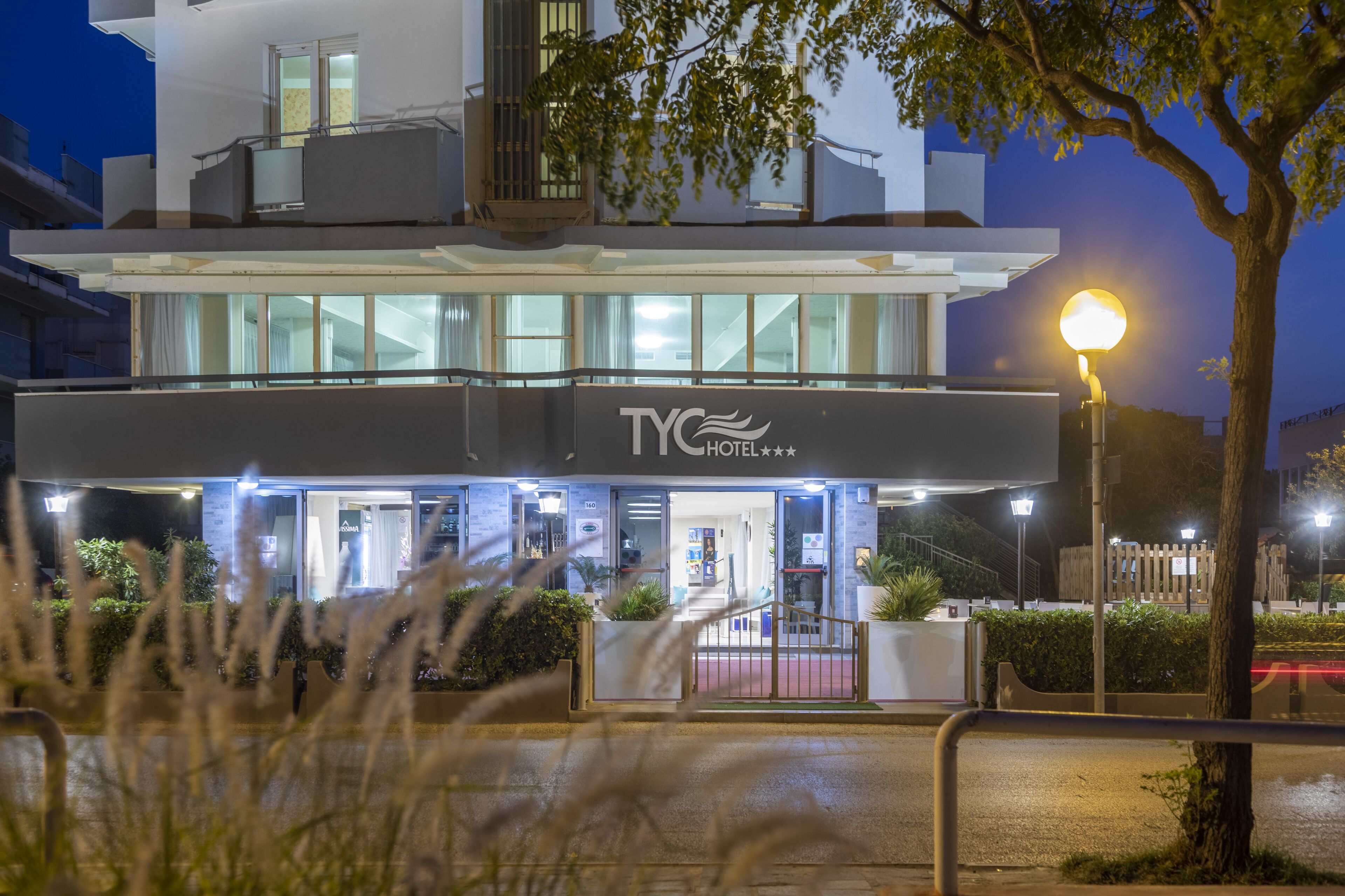 Fassade der Unterkunft