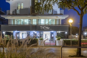 Façade de l’hébergement