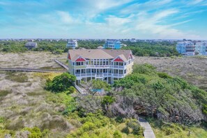 Exterior - Soundfront with Private Pool, Hot Tub, Elevator, Private Sound Access, Game Room (Avon)