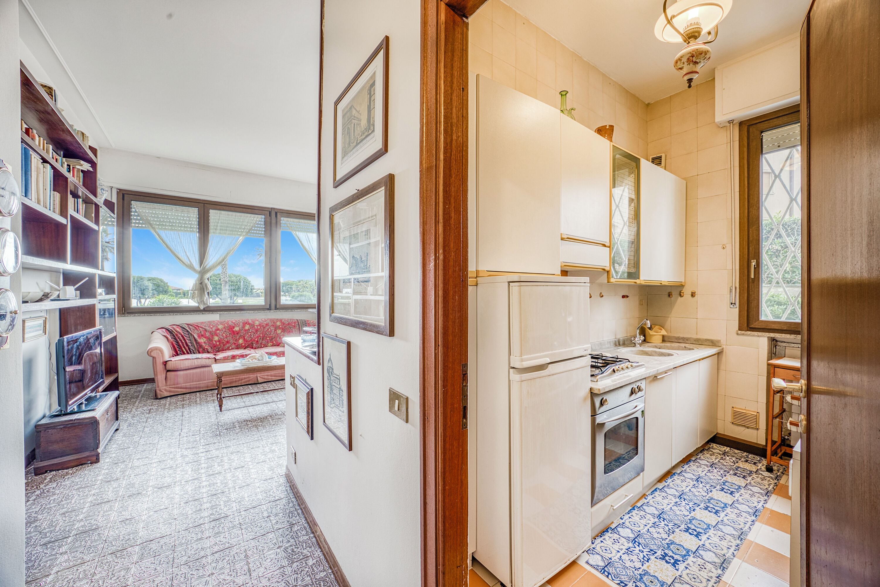 Apartemen Keluarga, beberapa kamar (Annamaria's House Beachfront) | Dapur pribadi | Lemari es, microwave, oven, dan kompor