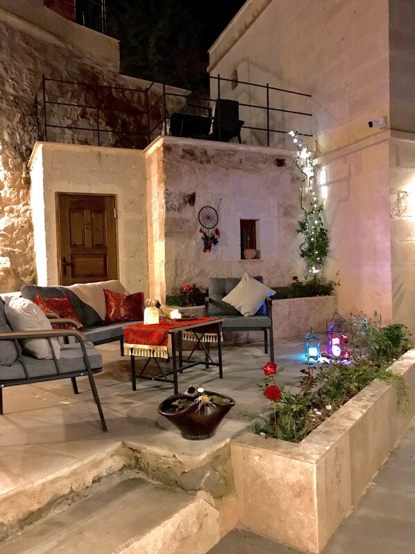 Terrace/patio - Sen Inn Hotel (Ürgüp)