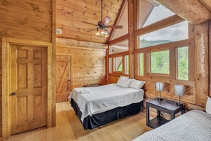 Cabin, 2 Bedrooms | 2 bedrooms, iron/ironing board, free WiFi - Sky Views - Panoramic Views 2 Bedroom Cabin by Heavenly Views Resort (Gatlinburg)