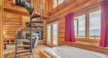 Sky Views - Panoramic Views 2 Bedroom Cabin by Heavenly Views Resort