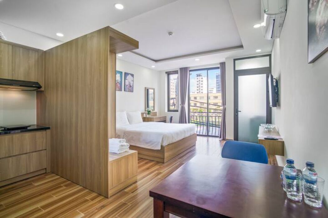 1 غرفة نوم ومكواة/لوح كي وواي فاي وملاءات أسرّة