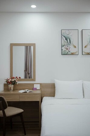 1 chambre, fer et planche à repasser, Wi-Fi, literie fournie