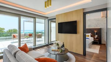 Premium suite | Ropa de cama de alta calidad y minibar