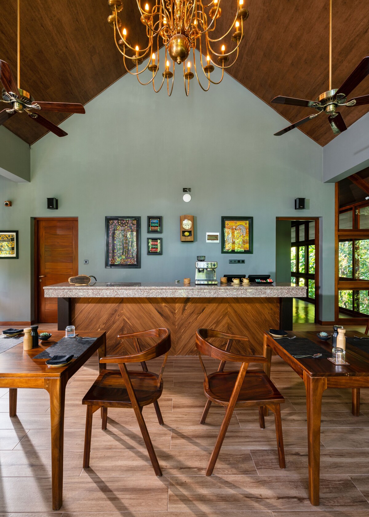 Breakfast, lunch, dinner served; pool views  - Moksha at Kitulgala Rainforest Boutique (Kithulgala)