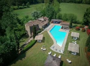 Aerial view - Mulino Al Suono  (Bucine)