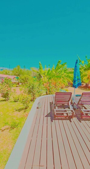 Terrace/patio - Fully furnished tranquil apartment in Zakynthos (Lithakia)