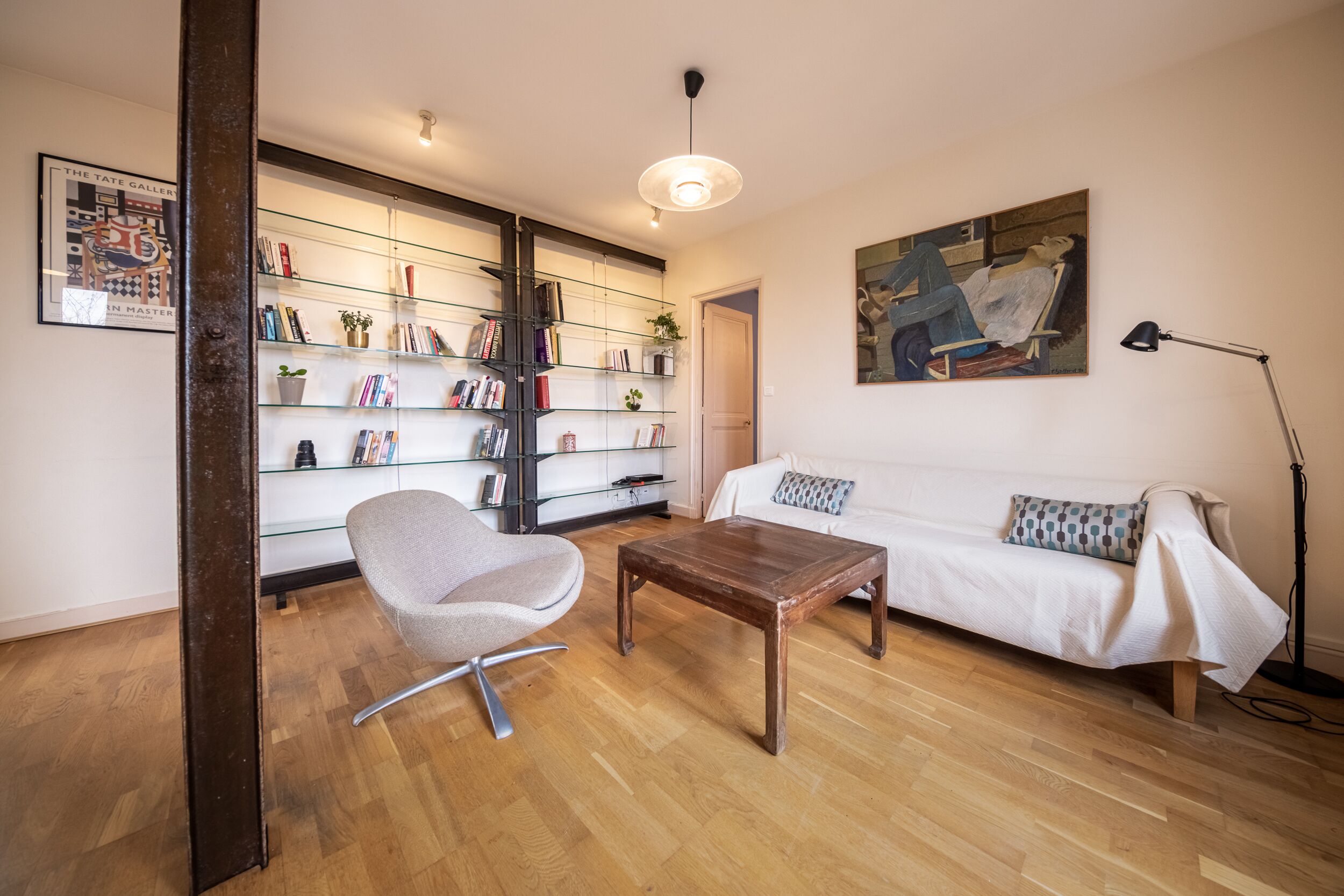 2Bdr, elegant apt with view on Eiffel tower, Montmartre