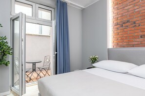 Appartement | Espace de travail pour ordinateurs portables, système d’insonorisation