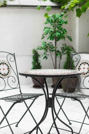 شقة ديلوكس | شرفة/رواق