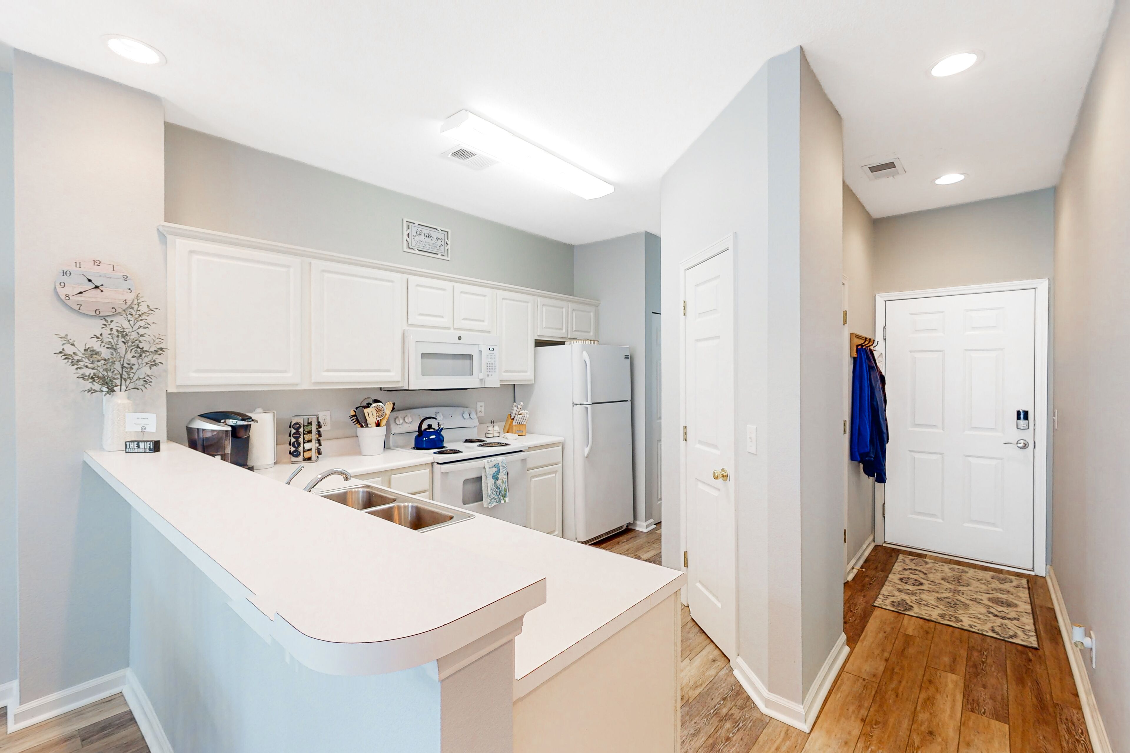 1st-floor waterfront condo in Sunset Village at Sandpiper Bay Golf Club