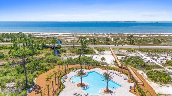 Pool - Pet-Friendly Windmark Beach, Resort Pools, FREE Golf Cart Access (Port St. Joe)