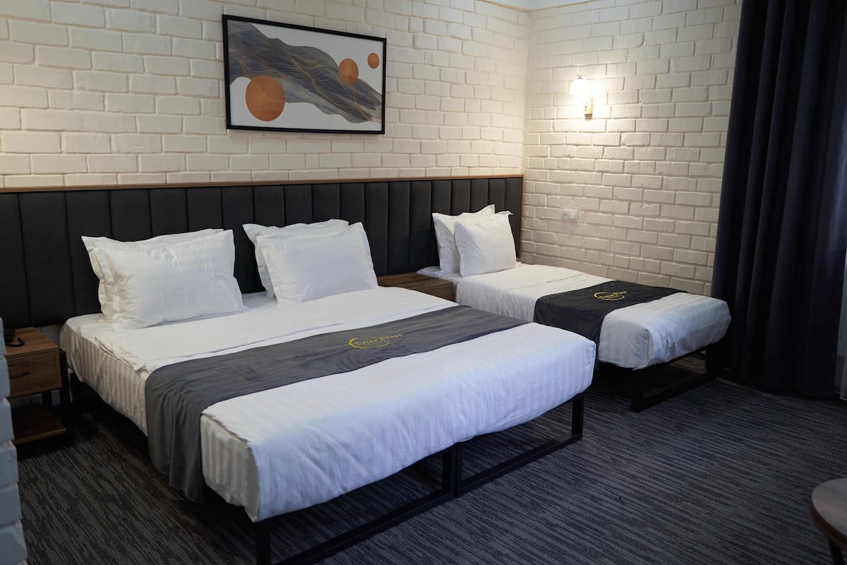 In-room safe, blackout curtains, iron/ironing board, free WiFi