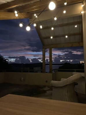 Terrace/patio - Cozy pavillon with private jacuzzi on rooftop terrace (Rivière du Rempart District)