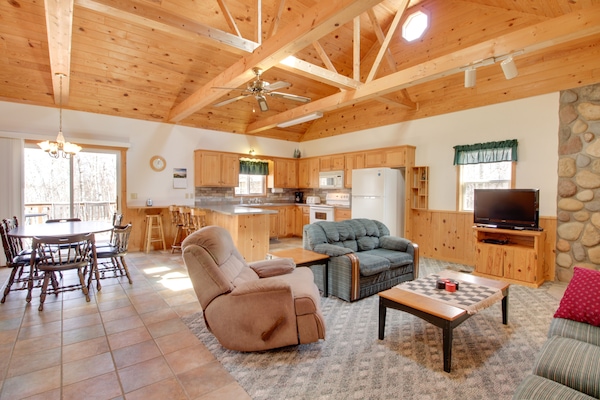 Breezy Point Vacation Rental | 2BR | 2BA | 1,700 Sq Ft | Stairs to Access