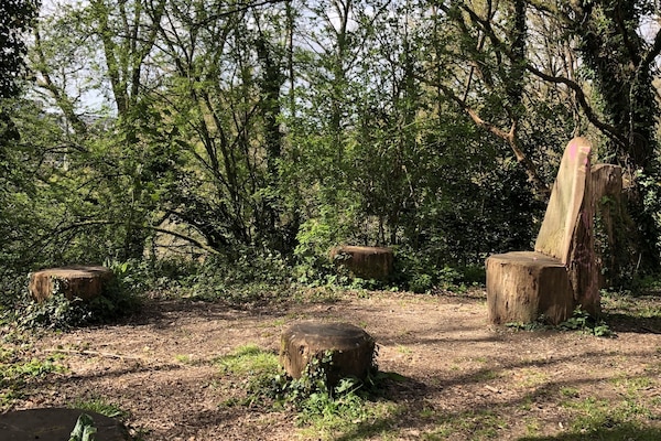 Accès au bois par la résidence