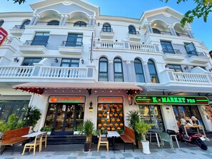 Façade de l’hébergement 