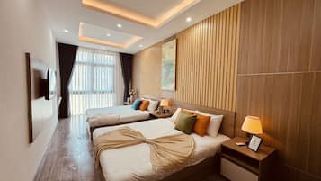 1 bedroom, premium bedding, down duvets, Select Comfort beds
