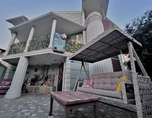 Voorkant van accommodatie