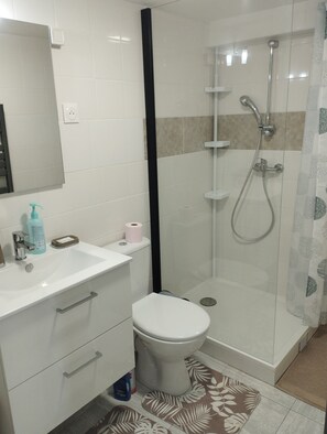 Shower, hair dryer, towels, soap - Le Petit Viry, à 20min D'orly (Viry-Châtillon)
