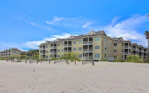 Exterior - The View | 180° Oceanfront Views from Screened Porch | Port O Call (Isle of Palms)