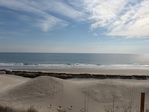 On the beach