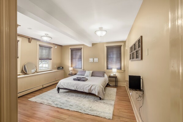 1 Schlafzimmer, Bügeleisen/Bügelbrett, kostenloses WLAN, Bettwäsche