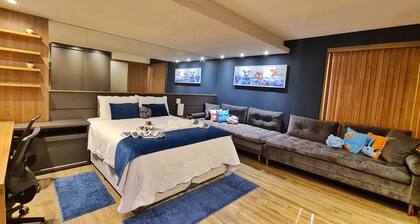 Loft Lindo com Ar Condic, WIFI, Perto de Capivari