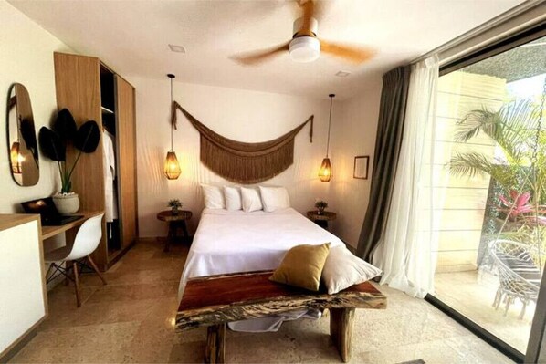 1 bedroom, desk, iron/ironing board, free WiFi - Gorgeous design- 1Bed- Swimup pool - Tulum Aldea Zama-109 (TULUM -)