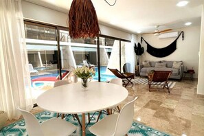Dining - Gorgeous design- 1Bed- Swimup pool - Tulum Aldea Zama-109 (TULUM -)
