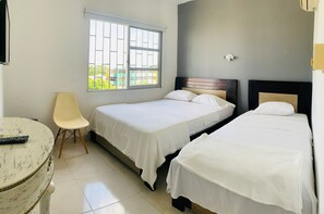 Free WiFi, bed sheets