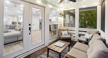 Stunning Designer Home, Fully Renovated, in Gated Community Near Beach.