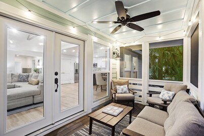 Stunning Designer Home, Fully Renovated, in Gated Community Near Beach. 