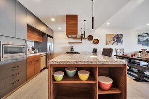 Fridge, microwave, oven, stovetop - Ocean View, Infinity Pool, Overlooking Quivira (Cabo San Lucas)