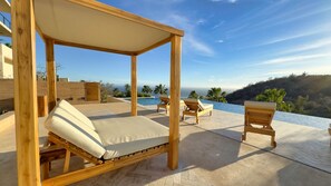 Terrace/patio - Ocean View, Infinity Pool, Overlooking Quivira (Cabo San Lucas)