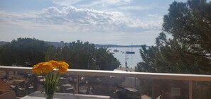 Property grounds - LE CAPITOLE Studio 27m2 air-conditioned sea view with balcony and secure private parking 30M walk from the beach and Port Fréjus (Fréjus)