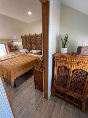 2 chambres, bureau, lit de bébé portatif, accès au Wi-Fi (inclus)