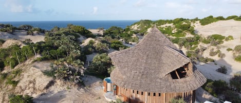 Façade de l’hébergement