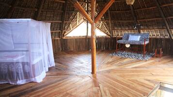 Cabaña panorámica, vista al océano | 2 habitaciones, camas con efecto memoria y muebles diferentes