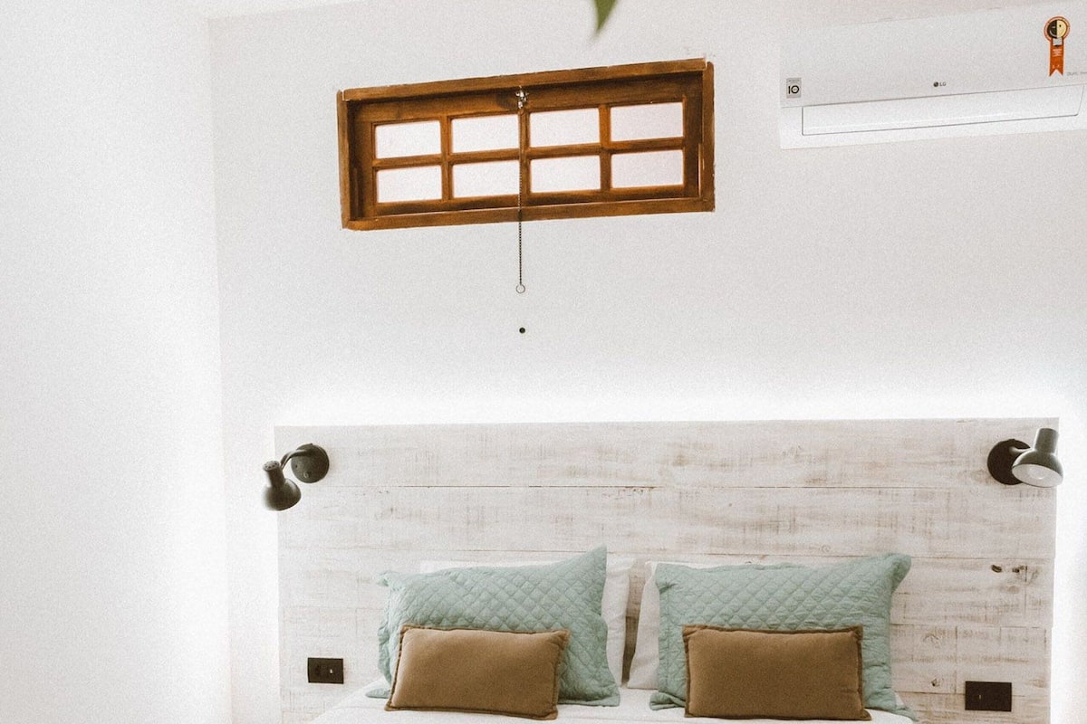 Eenvoudige loft | 1 slaapkamer, gratis wifi, beddengoed