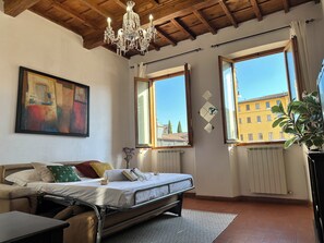 1 Schlafzimmer, Bügeleisen/Bügelbrett, Reisekinderbett, kostenloses WLAN